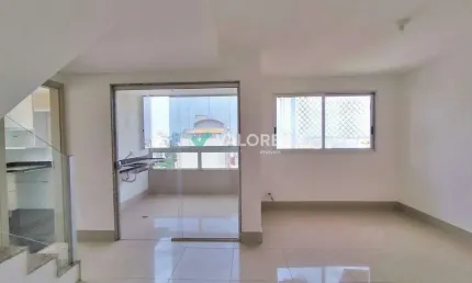 Cobertura com 2 quartos para alugar na Rua Itapemirim, Serra, Belo Horizonte
