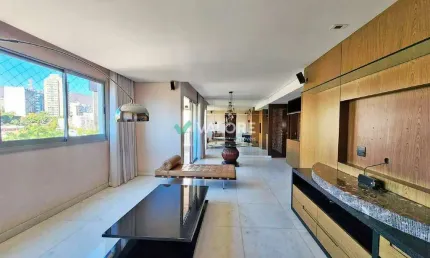 Apartamento com 4 quartos à venda na Rua dos Inconfidentes, Funcionários, Belo Horizonte