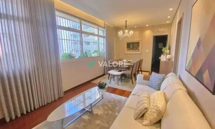 Apartamento com 4 quartos para alugar na Rua Carangola, Santo Antônio, Belo Horizonte