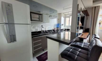 Apartamento mobiliado com 2 dormitórios à venda no Jardim Prudência.