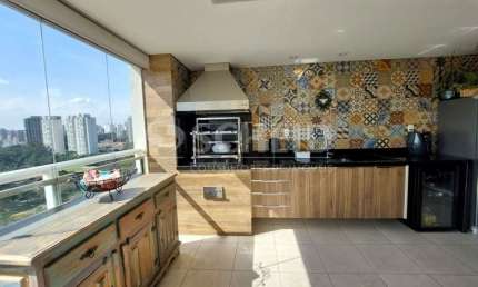 Apartamento com 4 dormitórios, sendo 4 suítes, 4 vagas no Jardim Marajoara