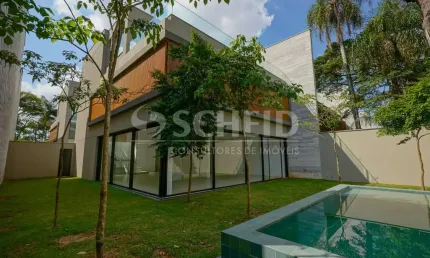 Casa de altíssimo padrão à venda em condomínio fechado no brooklin com  rooftoop.