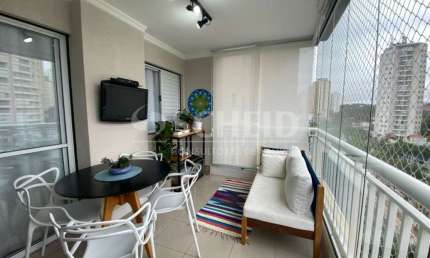 Lindo apartamento no Jd. Marajoara, com muito conforto e ambientes integrados