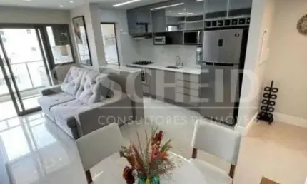Apartamento mobiliado 2 dormitórios e 1 vaga à venda em moema