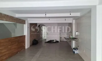 Casa comercial vila mascote salão nível rua porta de aço e salão parte superior