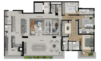Apartamento com 3 quartos à venda na Rua Belterra, --, Alto da Boa Vista, São Paulo