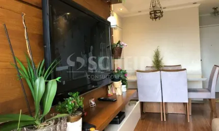 Excelente apartamento com 3 dormitórios 2 vagas em condomínio clube