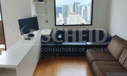 Flat com 1 quarto para alugar na Rua Bandeira Paulista, --, Itaim Bibi, São Paulo