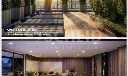 Flat com 1 quarto à venda na Rua Professor Doutor José Marques da Cruz, --, Brooklin, São Paulo