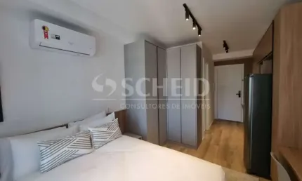 Studio disponivel para venda ou locação totalmente mobiliado pronto para morar