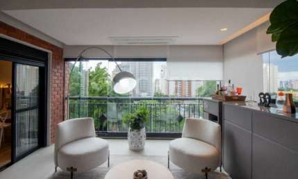 Campo Belo: Apartamento de 2 suites e 2 vagas à Venda, 110 m² por R$ 1.850.000