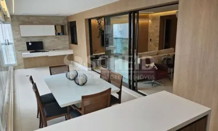 Lindo apartamento condomínio quartier - brooklin 140m2,  3 suítes, 4 banheiros, 2 vagas + depósito