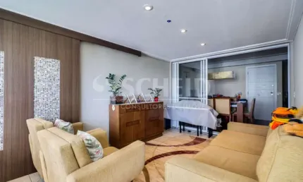 Apartamento na Chácara Santo Antônio com 3 Suítes e Varanda