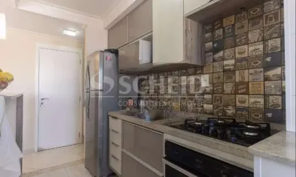 Apartamento a venda no jardim marajoara com 2 quartos churrasqueira na varanda