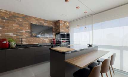Apartamento. Condomínio Verace Brooklin. Varanda gourmet , 3 suítes e 3 vagas
