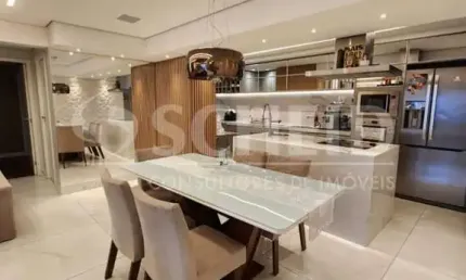 Apartamento a venda de 149,00m² útil, com 3 quartos e 3 vagas, na Vila Mascote.