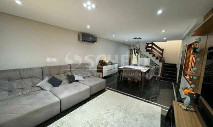 SOBRADO COM 183M2 A.U.- CORREDOR LATERAL - 4 DORMS - 4 SUÍTES - 4 VAGAS - ÁREA GOURMET