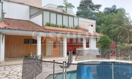 Casa à venda no Alto da Boa Vista 4 suítes piscina sauna lareira 5 vagas de garagem