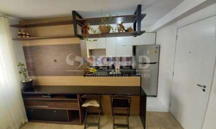 Apartamento de dois quartos a venda no Jardim Prudência.