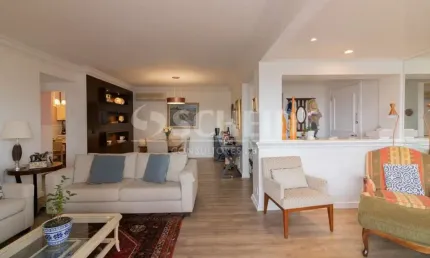 Apartamento de 170m² com 3 quartos e 2 vagas de garagem à venda em moema - sp
