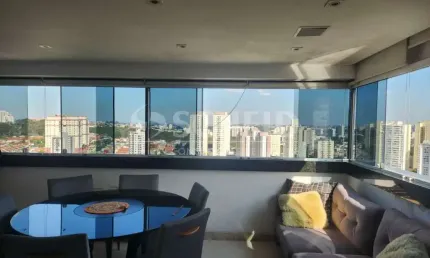 Cobertura à venda com 4  quartos e 4 vagas de garagem,162 m2 no jardim marajoara