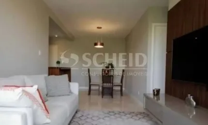 Apartamento Alto da Boa Vista 64m², Mobiliado,2 quartos, 1 suíte, sala, terraço, cozinha planejada.