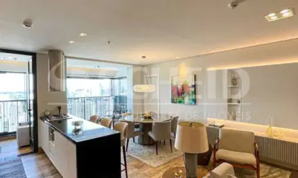 Apartamento no Brooklin com 2 quartos 2 suítes e 2 vagas de garagem!!