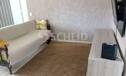 Apartamento para venda de 60,00m² útil com 2 quartos, uma vaga, na vila santa catarina