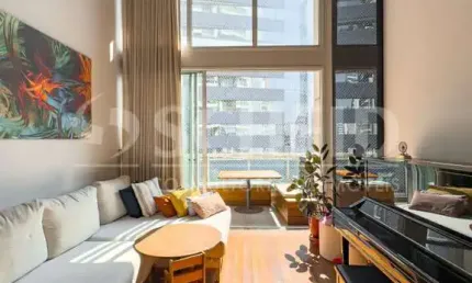 Apartamento brooklin 160m², 3 quartos, 1 suíte, closet, mezanino, terraço, sala, cozinha planejada.