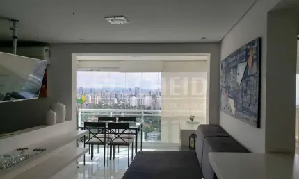 Venda apartamento  no alto da boa vista ,47m²,  1 quarto ,1 vaga, ar condicionado!
