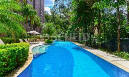 Apartamento para alugar, Panamby , 4 quartos sendo 3 suítes. 3 vagas .
