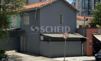 CASA ESQUINA LOCACAO- 2dormitorios,1banheiro, 2 vagas, AC 75m2, AT 117m2, BROOKLIN, SP