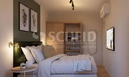 Apartamento mobiliado no campo belo, 42 m², 02 dorm, otimo para airbnb