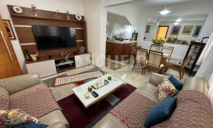 SOBRADO EM RUA FECHADA COM ÁREA DE LAZER - 3 DORMS - 1 SUÍTES - 2 VAGAS