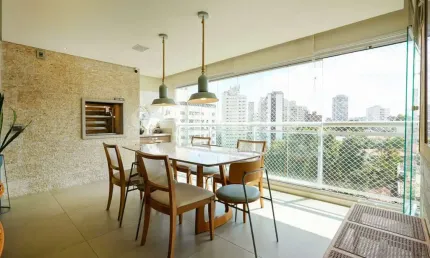 Apartamento a venda de 129m, com 3 suítes e 3 vagas na Vila Mascote
