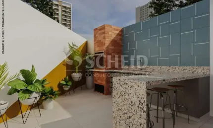 Apartamento com 1 quarto e 1 banheiro à venda, 32,16