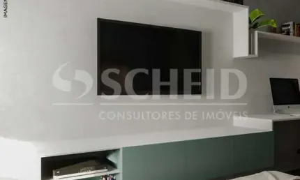 Apartamento com 1 quarto e 1 banheiro à venda, 31,67m²  55% vendido