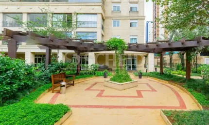 Apartamento á venda no brooklin com 218m², 3 quartos sendo 3 suítes, 4 vagas.