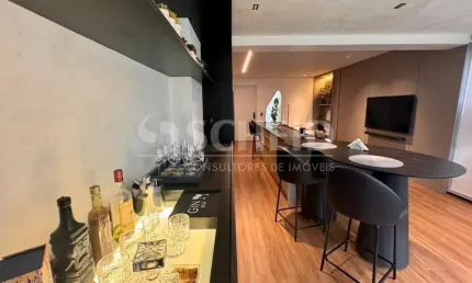 Apartamento estúdio no mandarim com porteira fechada