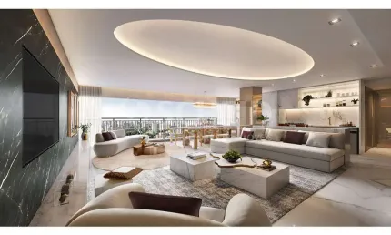 Quatro quartos com suite tres vagas de garagem petra no brooklin