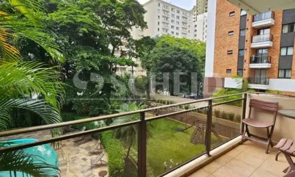 Apartamento a venda em moema mobiliado , 153m² , 04 dormitórios e 03 vagas