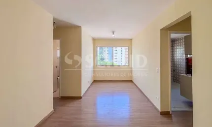Apartamento moema 60 m², 2 quartos, sala dois ambientes, cozinha, 1 vaga de garagem.