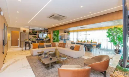 Apartamento á Venda no Alto da Boa Vista com 185m², 3 quartos sendo 3 suítes, 3 vagas.