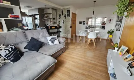 Apartamento a venda com 80m², 2 dorms, 1 suíte, 3 w.c, 2 vagas, na vila mascote