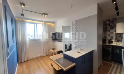 Apartamento a venda de 34,00m² útil, com 2 quartos, na Vila Santa Catarina.