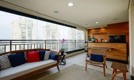 Apartamento a venda no cond. Domínio Marajoara com 3 suítes, 3 vagas + depósito, varanda gourmet!