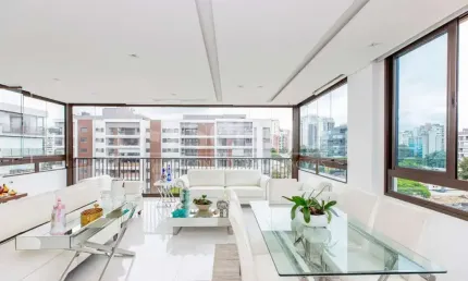 Apartamento à venda com 3 quartos, 2 suítes, 153m² no brooklin paulista!