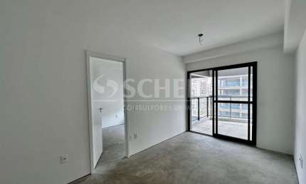 Apartamento á Venda no Brooklin com 50m², 1 quarto sendo 1 suíte, 1 vaga.