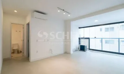 Apartamento á Venda no Campo Belo com 46m², 1 quarto sendo 1 suíte, 1 vaga.