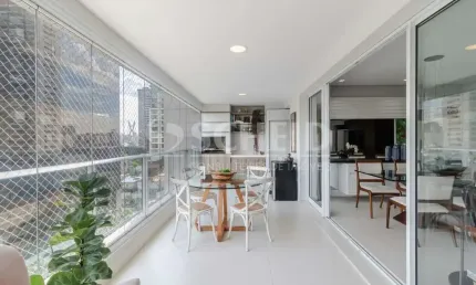 Apartamento sofisticado e reformado no brooklin  pronto para morar!